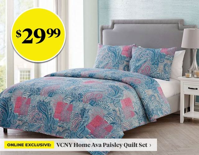 paisley bed cover