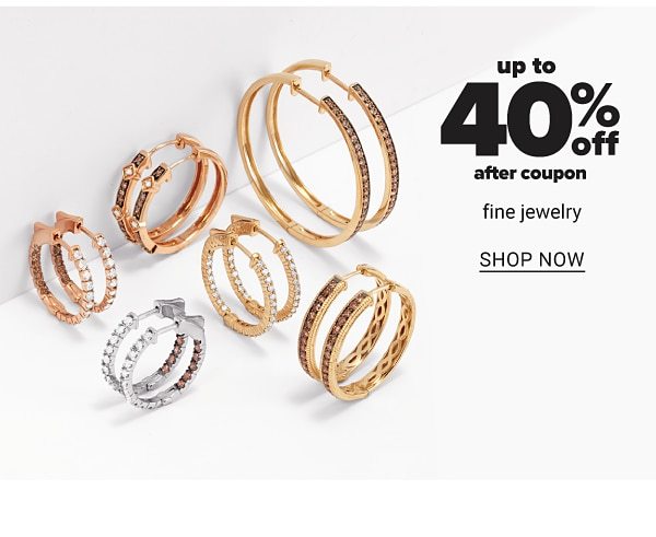 Up to 40% off Fine Jewelry with coupon - Shop Now