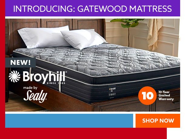 broyhill gatewood queen mattress