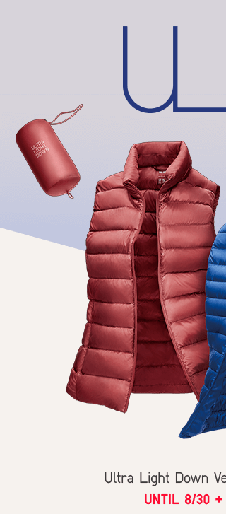 ULTRA LIGHT DOWN VEST $39.90 - SHOP WOMEN