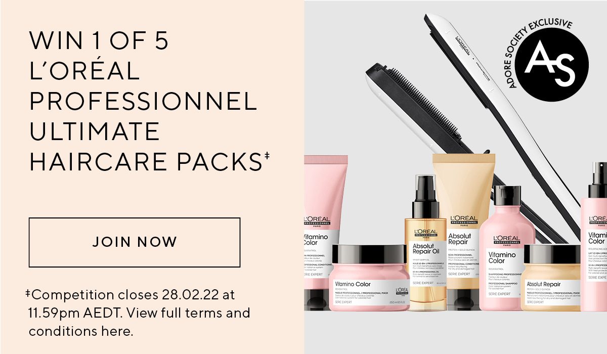 Win 1 of 5 L'Oreal Professionnel Ultimate Haircare Packs*
