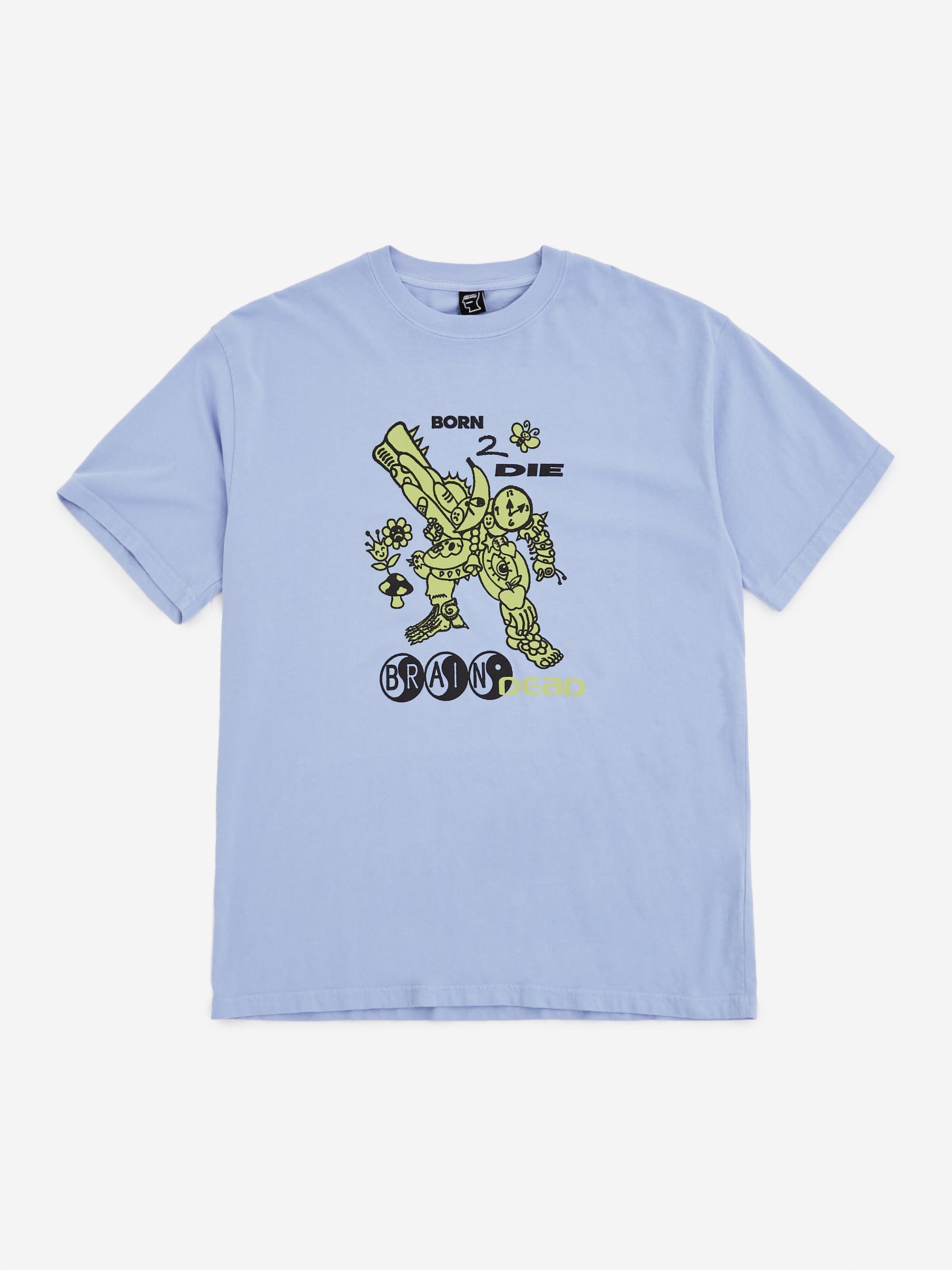 Image of Brain Dead Born 2 Diet T-Shirt - Periwinkle