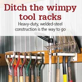 Long-handled Tool Racks