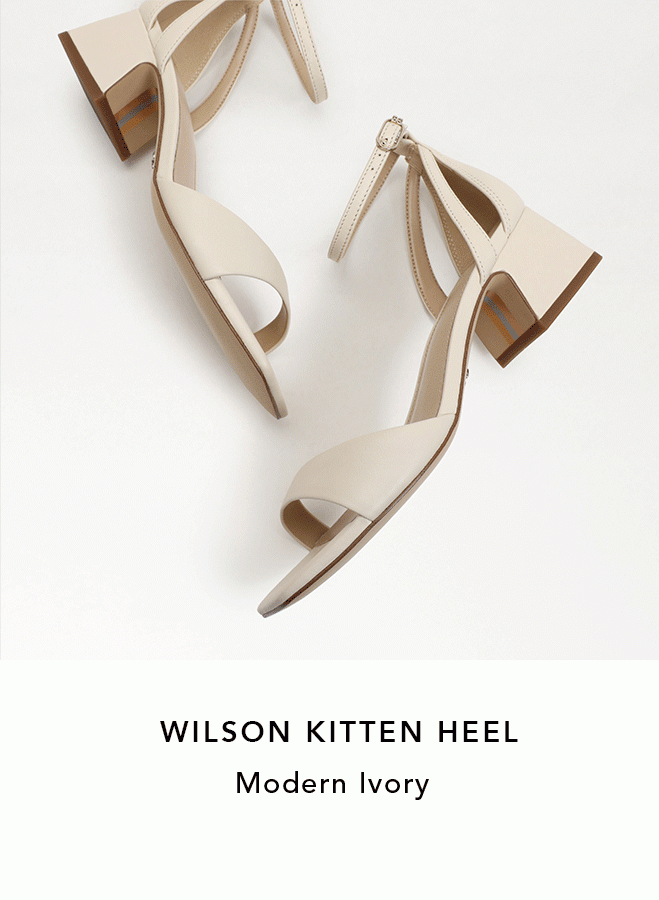 Wilson Kitten Heel - Modern Ivory