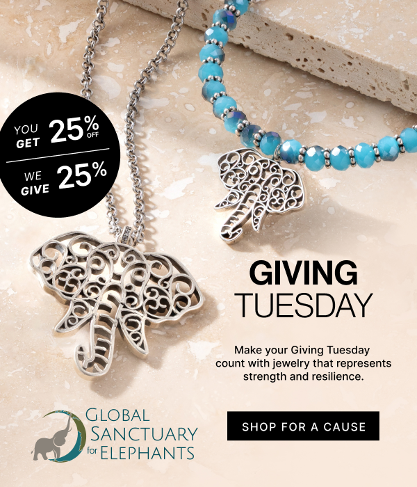 Giving Tuesday | You Get 25% OFF, We Give 25% | SHOP FOR A CAUSE