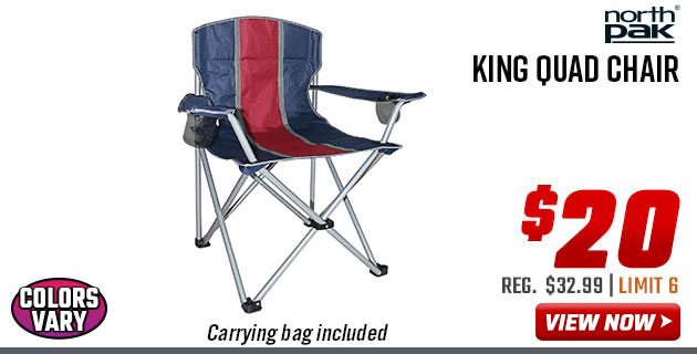 North Pak King Quad Chair