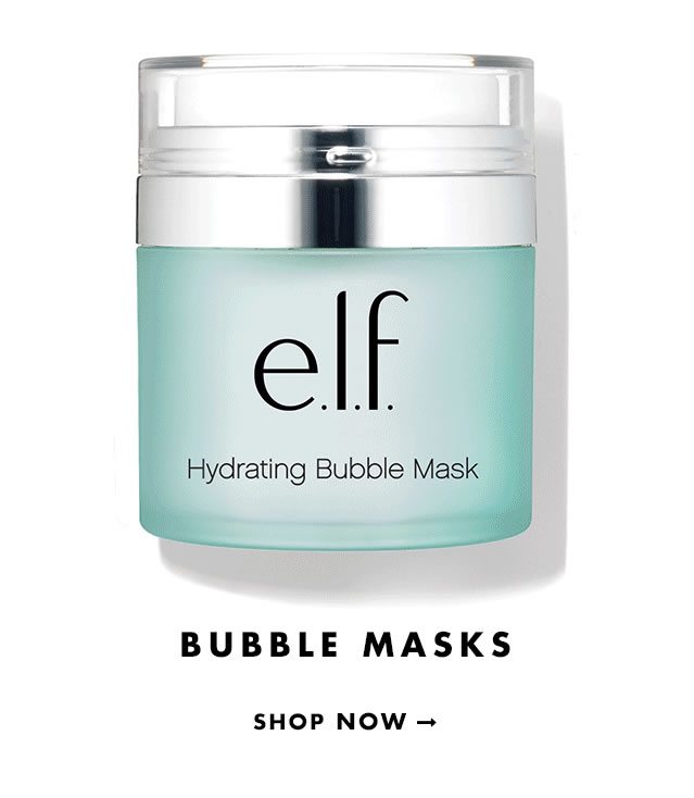 Bubble Masks. Shop Now