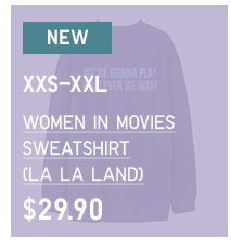 BODY1 PDP4 - WOMEN IN MOVIES SWEATSHIRT (LA LA LAND)