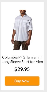 Columbia PFG Tamiami II Long Sleeve Shirt for Men