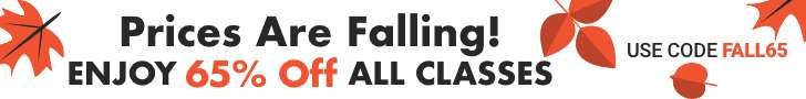65% Off Classes