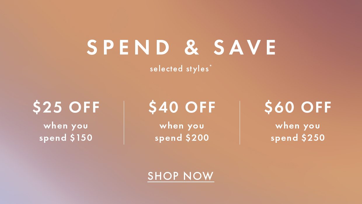 SHOP SPEND AND SAVE