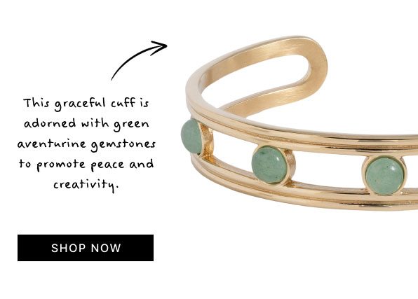 Gemstone Cuff Bracelet | Shop Now