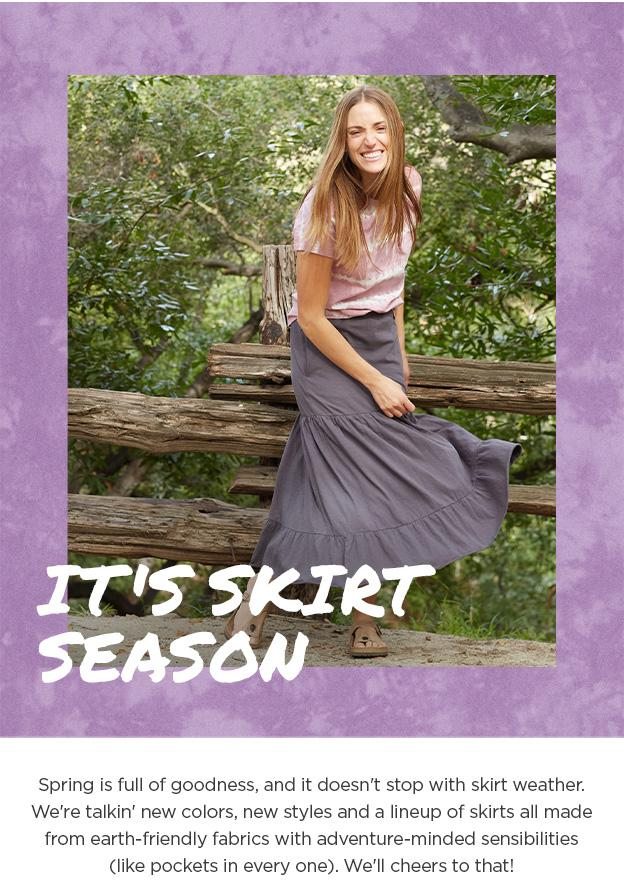 It's Skirt Season