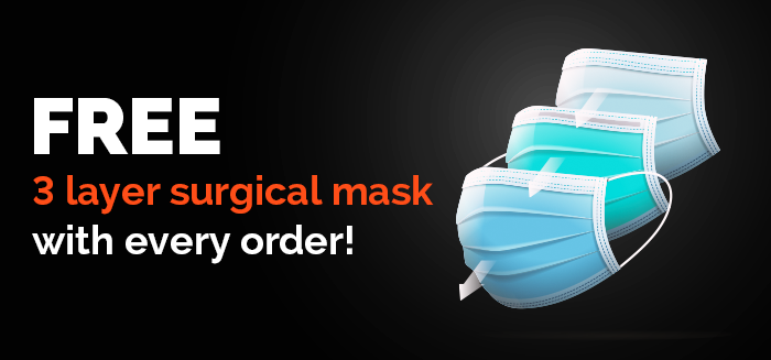 Free 3 Layer Surgical Mask