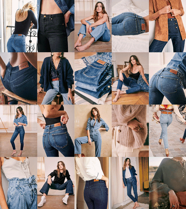 Sézane denim