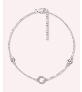 Diamond Circle Anklet