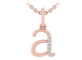 Ladies Initial Necklace