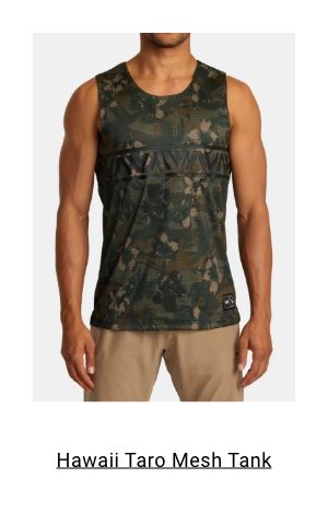 Hawaii Taro Mesh Tank