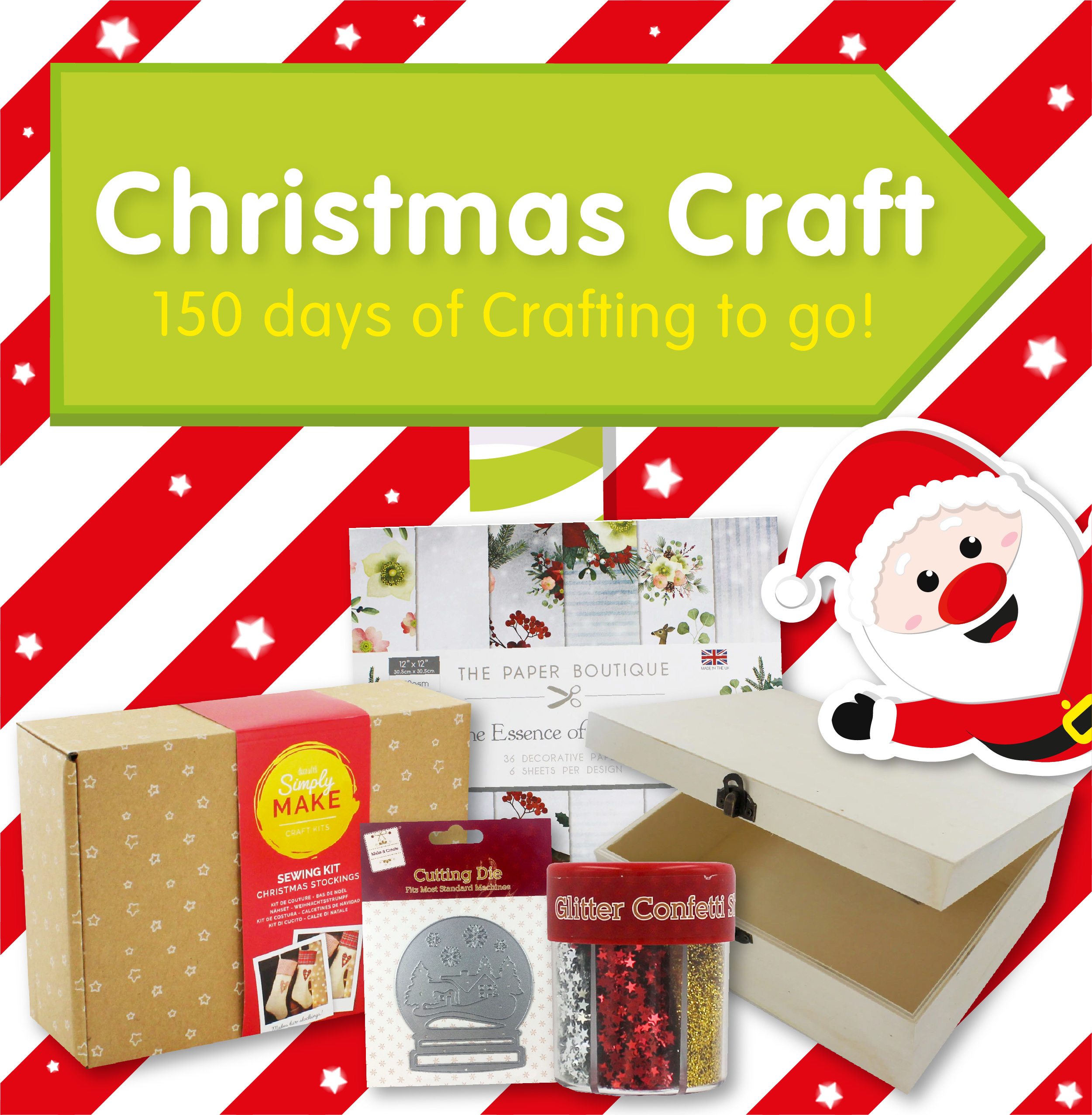 Download Attention Crafters Christmas Craft Now In Stock The Works Email Archive PSD Mockup Templates