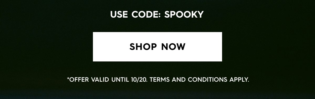 Use Code: SPOOKY