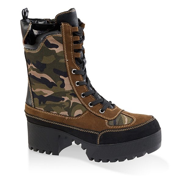 Platform Lace Up Combat Boots