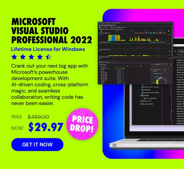 Microsoft Visual Studio Professional 2022 for Windows