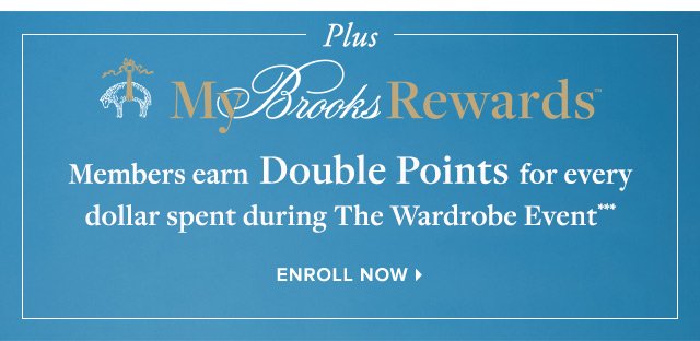 MY BROOKS REWARDS | ENROLL NOW