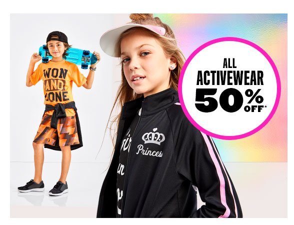 All Activewear 50% Off