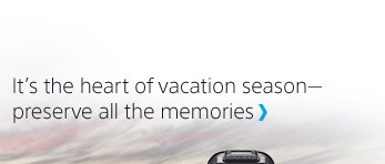 It's the heart of vacation season— preserve all the memories 