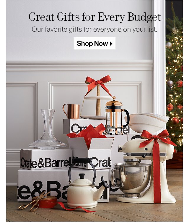 Great Gifts for Every Budget