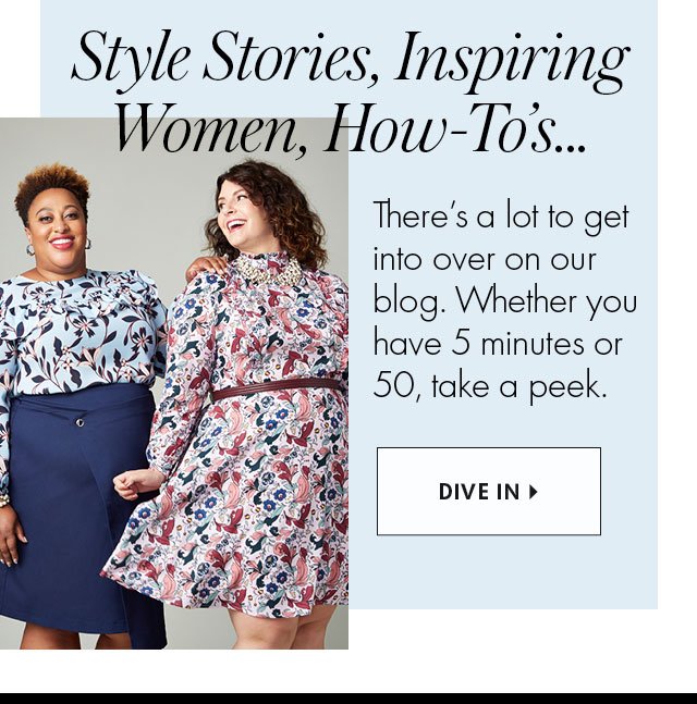 Style stories, inspiring women, how-tos