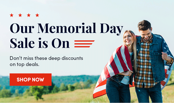 Memorial Day Savings | Shop Now 