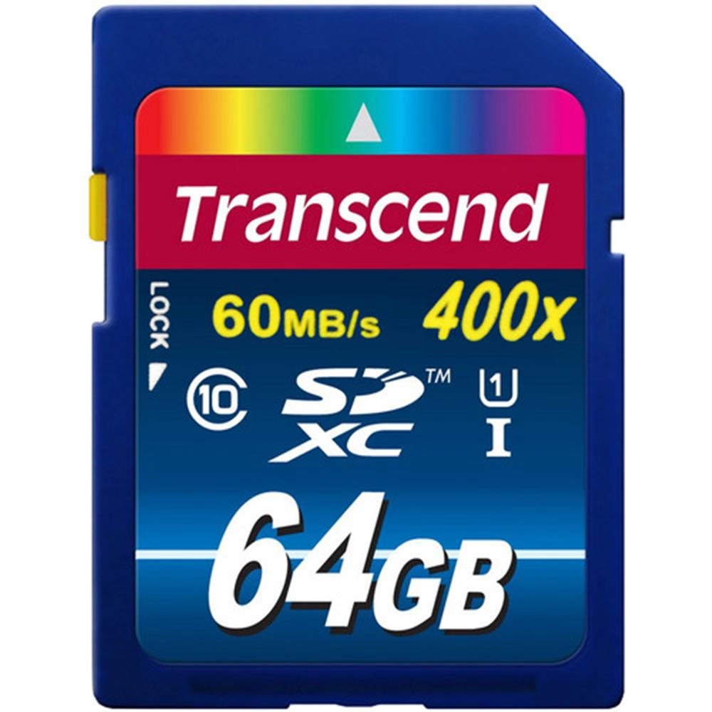 TRANSCEND 64GB SDXC CLS 10 UHS-1