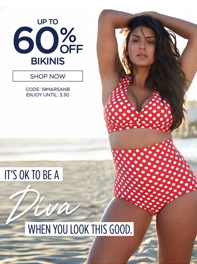 Up to 60% Off Bikinis