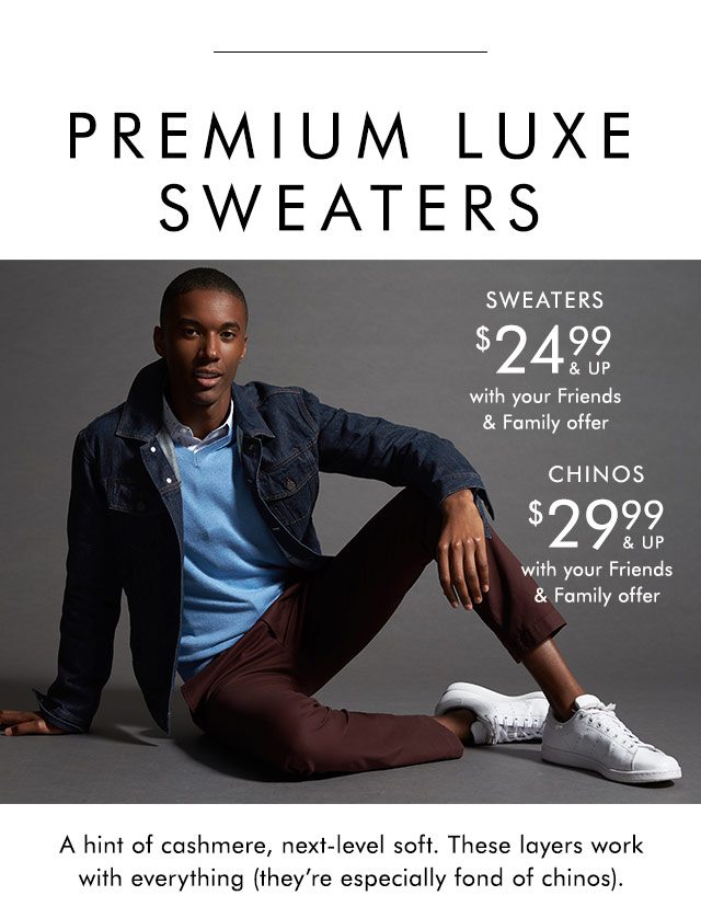 PREMIUM LUXE SWEATERS