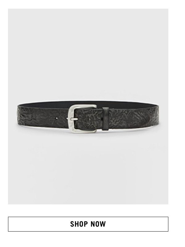 NOVA HAMMERED CRINKLE BELT