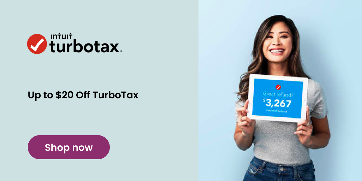 TurboTax: Up to $20 Off TurboTax