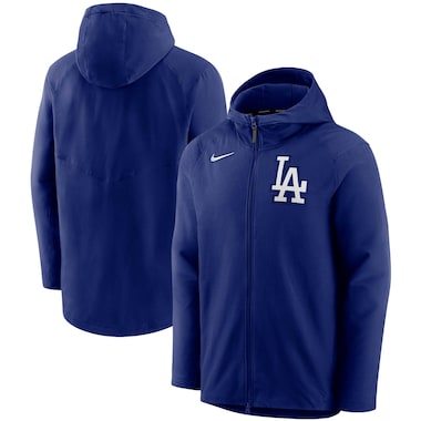 Nike Los Angeles Dodgers Royal Authentic Collection Pregame Performance Full-Zip Hoodie