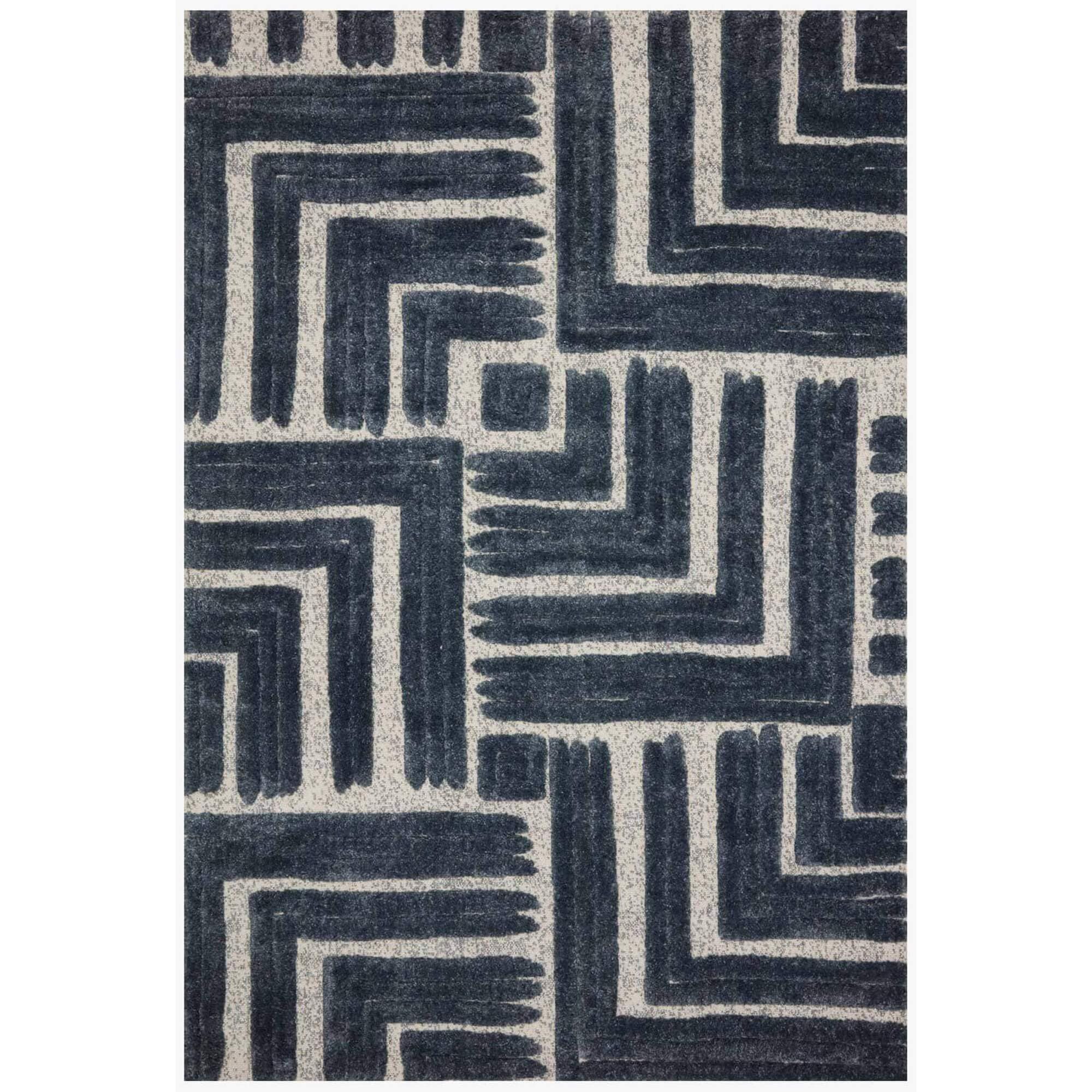 Image of Loloi II Rug Hagen HAG-05, Blue/White