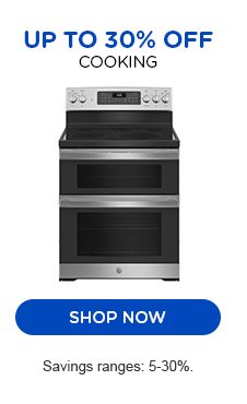 UP TO 30 % OFF COOKING