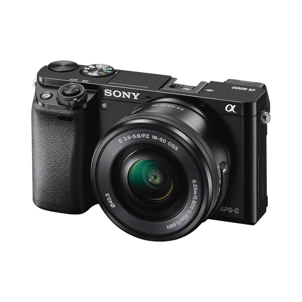 SONY ALPHA A6000 W/16-50MM LENS (BLACK)