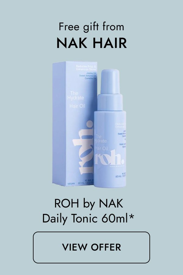 Free gift from NAK Hair