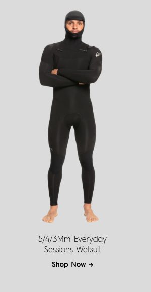 5/4/3mm Everyday Sessions Hooded Chest Zip Wetsuit