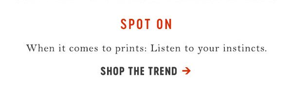 Shop animal print.