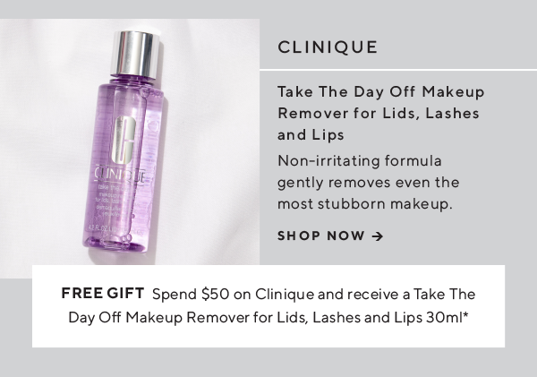 Clinique Take The Day Off Makeup Remover for Lids, Lashes and Lips