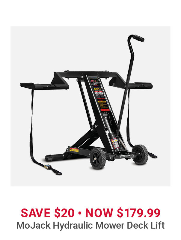 MoJack Hydraulic Mower Deck Lift