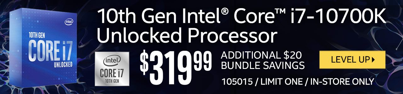 10th Gen Intel Core i7-10700K Unlocked Processor