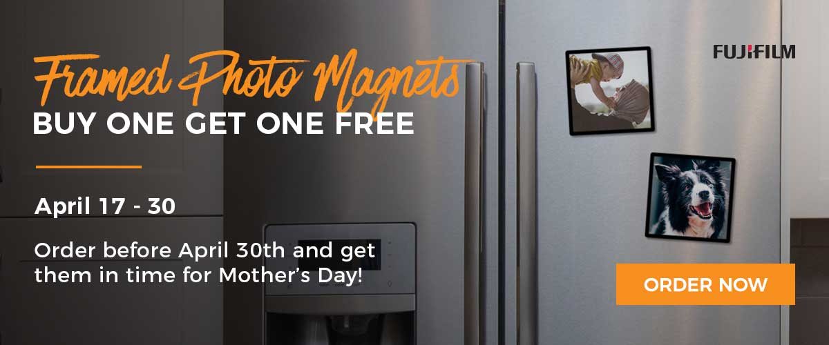 Framed Photo Magnets - April 17-30 - Order before April 30th and get them in time for Mother's Day!