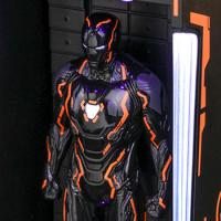 Neon Tech Iron Man 4.0 Hall of Armor Diorama by Hot Toys