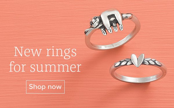 New rings for summer - Shop now